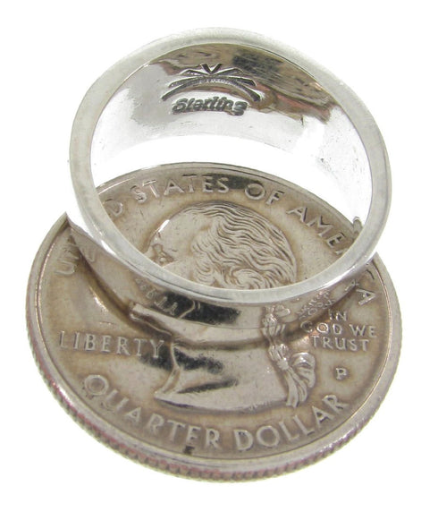 Opal Turquoise Southwest Jewelry Silver Ring Size 5-3/4 MW64474